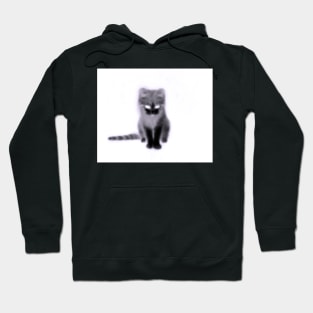 Abstract cat silhouette Hoodie